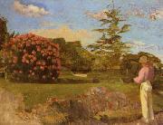 Frederic Bazille Little Gardener oil